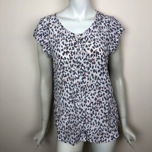 Women’s Joie Cheetah top, size M